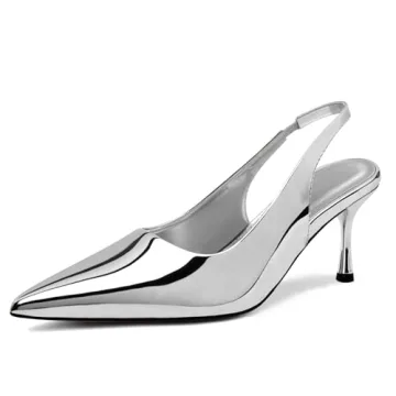 heelchic Kitten Pumps Heels for Women - Elegant & Comfortable Slingback Dress Shoes