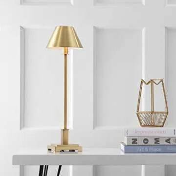 JONATHAN Y Roxy LED Table Lamp for Modern Homes