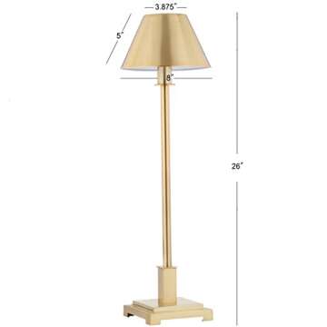 JONATHAN Y Roxy LED Table Lamp for Modern Homes