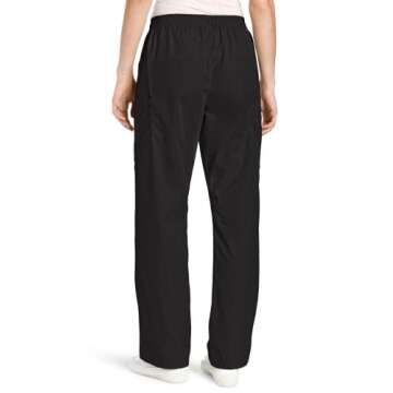 WonderWink Women's Quebec Full Elastic Cargo Pant, Black, XX-Large