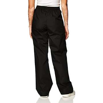 WonderWink Women's Quebec Full Elastic Cargo Pant, Black, XX-Large