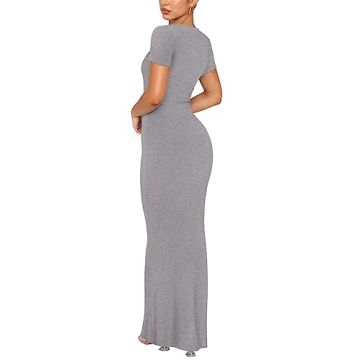 Elegant REORIA Women's Casual Maxi Dress for All Occasions
