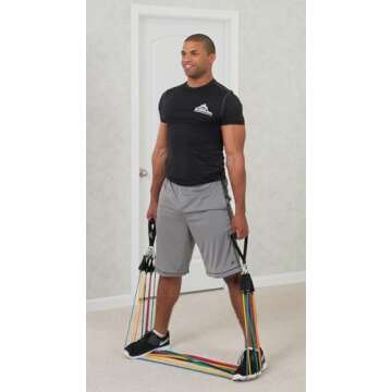 Ultimate Resistance Band Set for Effective Home Workouts