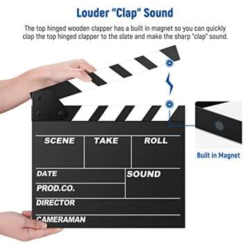 NEEWER Film Movie Clapper Board - Durable & Functional