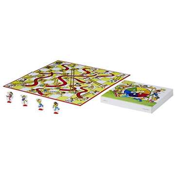 Hasbro Gaming Chutes and Ladders Game: Retro Series 1978 Edition