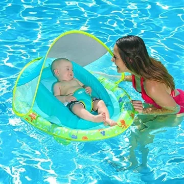 SwimWays Baby Spring Float with Adjustable Canopy