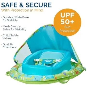 SwimWays Baby Spring Float with Adjustable Canopy