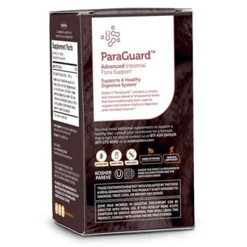 Zahler - ParaGuard Cleanse Softgels - Gut Health Detox Supplement - Formula has Wormwood, Garlic Bulb, Pumpkin Seed, Clove & More - Natural Cleanse Detox for Humans - Certified Kosher (90)