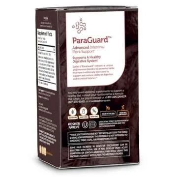 Zahler - ParaGuard Cleanse Softgels - Gut Health Detox Supplement - Formula has Wormwood, Garlic Bulb, Pumpkin Seed, Clove & More - Natural Cleanse Detox for Humans - Certified Kosher (90)