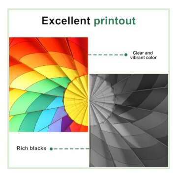 Anemec 250 251 XL Ink Cartridges for Canon Printers