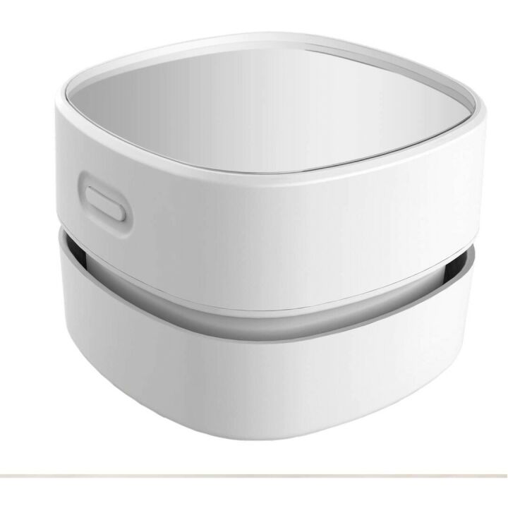 ODISTAR Mini Desktop Vacuum Cleaner - Cordless & Rotatable Design