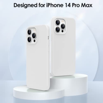 HAEWON Silicone Magnetic Case for iPhone 14 Pro Max