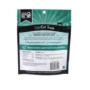 Vital Essentials Freeze Dried Cat Treats, Wild Alaskan Salmon 1.1 oz