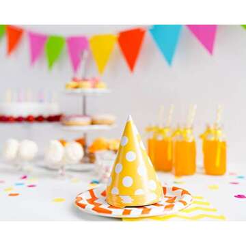 TECCA Confetti - Premium Quality Colorful Tissue Paper Confetti Circles - Specially Crafted for Birthdays, Weddings, Baby Showers, Arts & Crafts, Packaging and More!