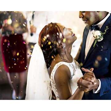 TECCA Confetti - Premium Quality Colorful Tissue Paper Confetti Circles - Specially Crafted for Birthdays, Weddings, Baby Showers, Arts & Crafts, Packaging and More!