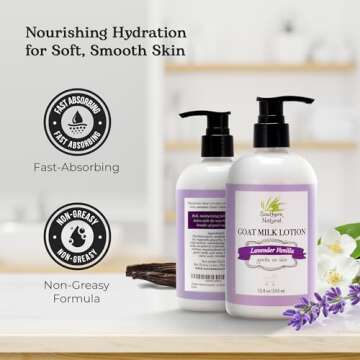 Southern Natural Goat Milk Lotion for Dry, Sensitive Skin