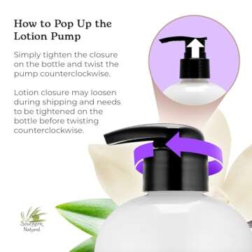 Southern Natural Goat Milk Lotion for Dry, Sensitive Skin