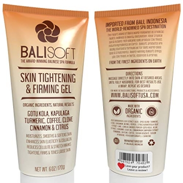 BALISOFT Organic Skin Tightening Gel for All Skin Types