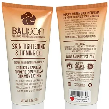 BALISOFT Organic Skin Tightening Gel for All Skin Types