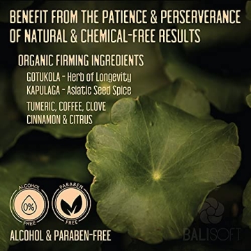 BALISOFT Organic Skin Tightening Gel for All Skin Types