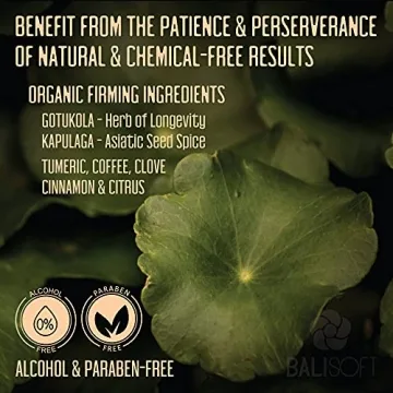 BALISOFT Organic Skin Tightening Gel for All Skin Types