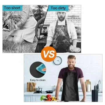 Heavy Duty Waterproof Apron for Chefs and Groomers
