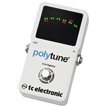 TC Electronic Polytune 2 - Strobe Tuner with Precision Accuracy