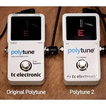 TC Electronic Polytune 2 - Strobe Tuner with Precision Accuracy