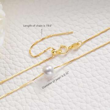 Elegant Pearl Necklace for Mother-in-law Gifts on Any Occasion