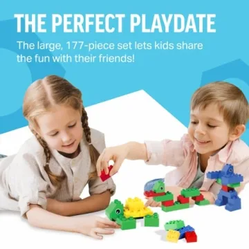 Brickyard 177-Piece Large Building Blocks for Kids