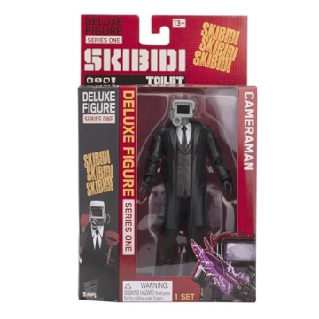 Skibidi Toilet Cameraman 6" Deluxe Figure Unique Collectible