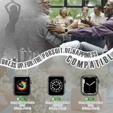 top4cus 40mm Cover Environmental Soft Flexible TPU Anti-Scratch Lightweight Protective 40mm Iwatch Case Compatible with Apple Watch Series 8/7 Series 6/SE/5/4 Series 3/2/1 - Silver