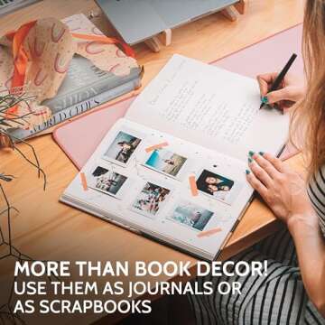 Decorative Books for Home Decor - Fake Books for Decoration - Faux Books for Decoration - Book Room Decor - Decor Books - Designer Books Decor Set - Coffee Table Books Decor - Home Decorating Books