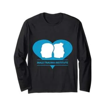 Male Trauma Institute Long Sleeve T-Shirt for Comfort Seekers