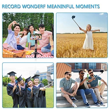 Portable Selfie Stick & Tripod with Fill Light