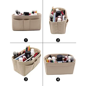 LEXSION Felt Insert Bag Organizer for Handbag Purse