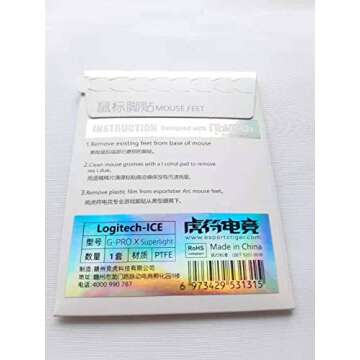 Esports Tiger Wireless ICE Mouse Feet for Logitech G Pro X Superlight