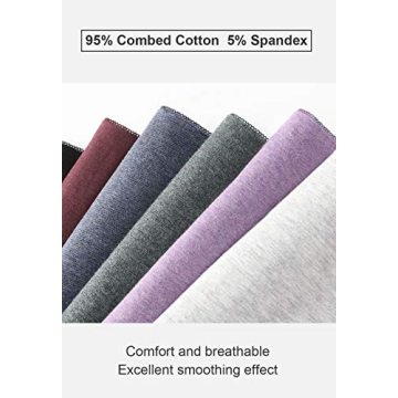 Altheanray Cotton Seamless Hipster Panties for Women