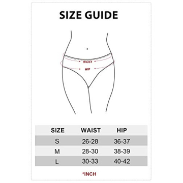 Altheanray Cotton Seamless Hipster Panties for Women
