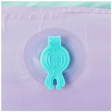 Swimways Infant Spring Float, Baby Pool Float with Canopy & UPF Protection, Swimming Pool Accessories for Kids 3-9 Months, Mermaid