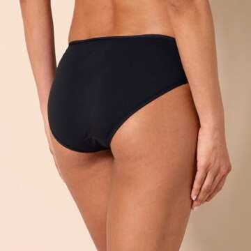 Amazon Essentials Women's Cotton High Leg Brief Underwear, 10-Pack
