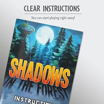 Unique Fun Game Shadows in the Forest by ThinkFun for All Ages