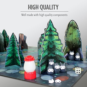 Unique Fun Game Shadows in the Forest by ThinkFun for All Ages