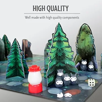 Unique Fun Game Shadows in the Forest by ThinkFun for All Ages