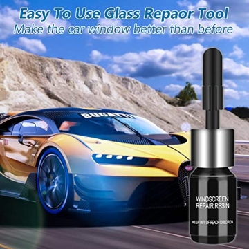 Windshield Chip Repair Kit for Quick Car Fixes