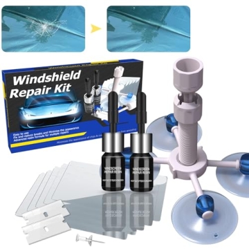 Windshield Chip Repair Kit for Quick Car Fixes