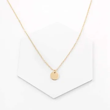 Dainty Gold Coin Choker Necklace for Chic Layering Style