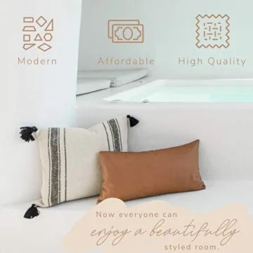 Woven Nook Chic Decorative 18" Pillow Covers - Boho Style