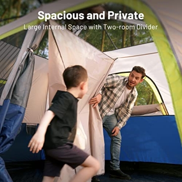 BEYONDHOME 8-Person Waterproof Windproof Camping Tent