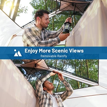 BEYONDHOME 8-Person Waterproof Windproof Camping Tent